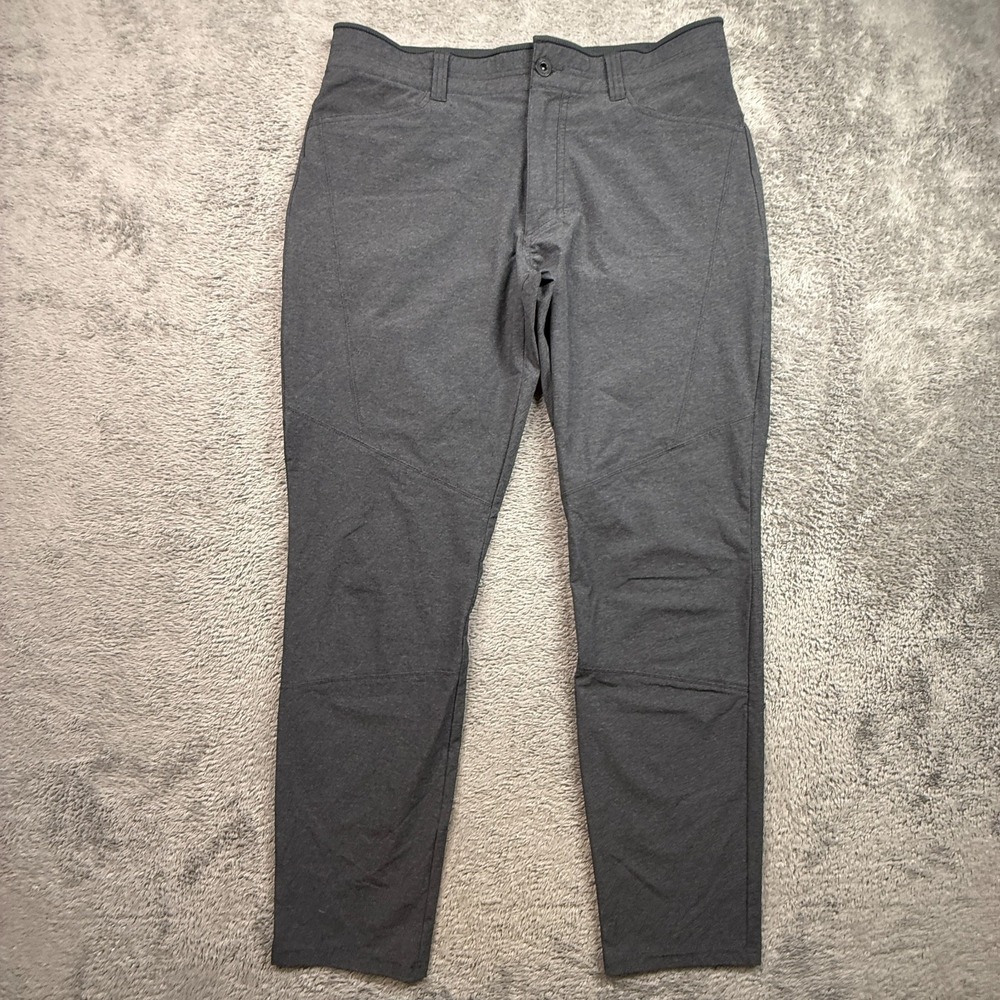 KUHL Deceptr Pants Mens 34x34 Gray Hiking Outdoor Stretch TuffLite Nylon